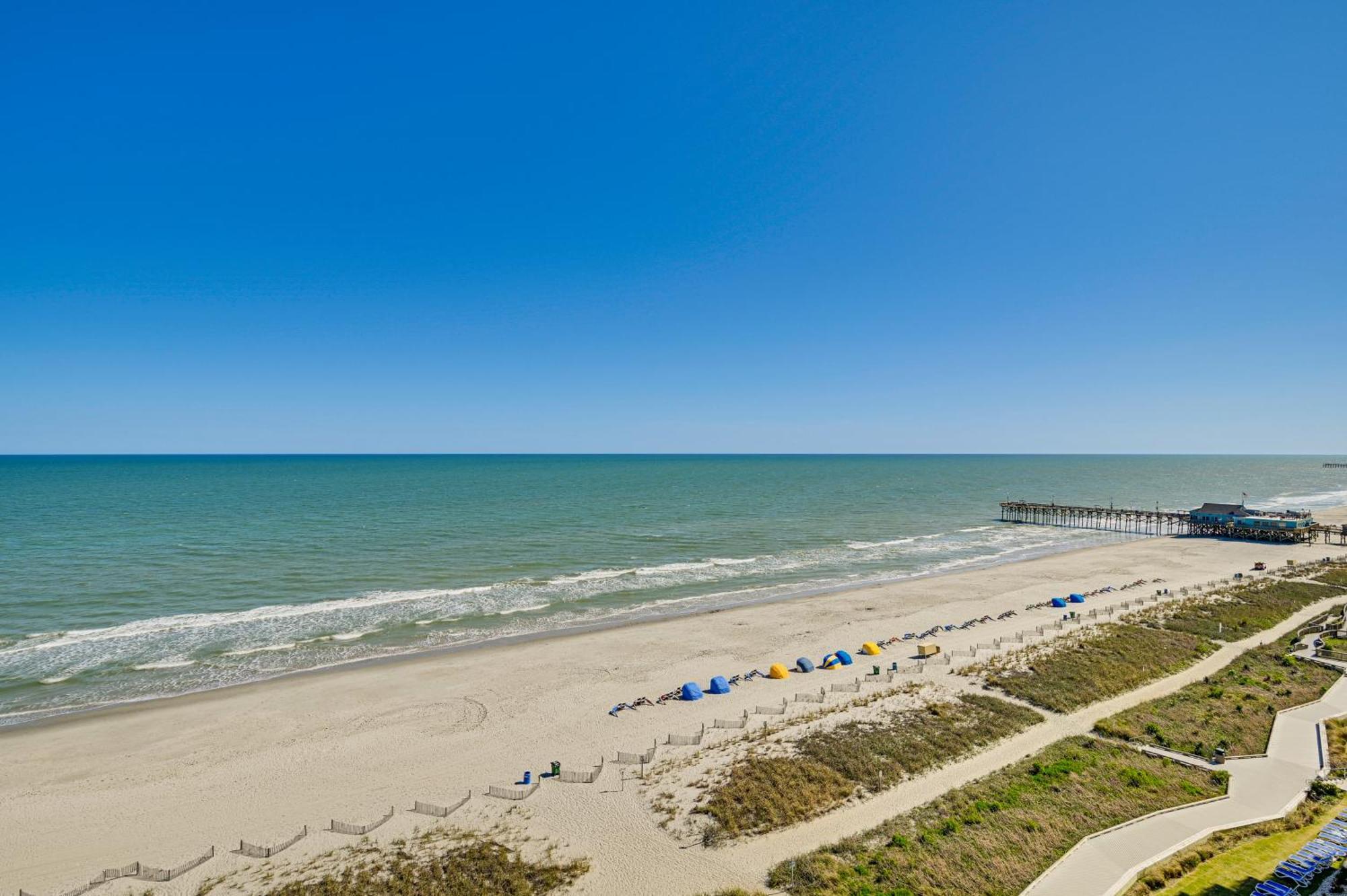 Beachy Condo With Pool Access And Steps To Boardwalk! Myrtle Beach Exterior photo