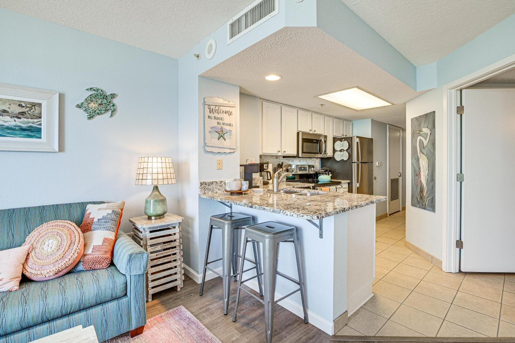 Beachy Condo With Pool Access And Steps To Boardwalk! Myrtle Beach Exterior photo