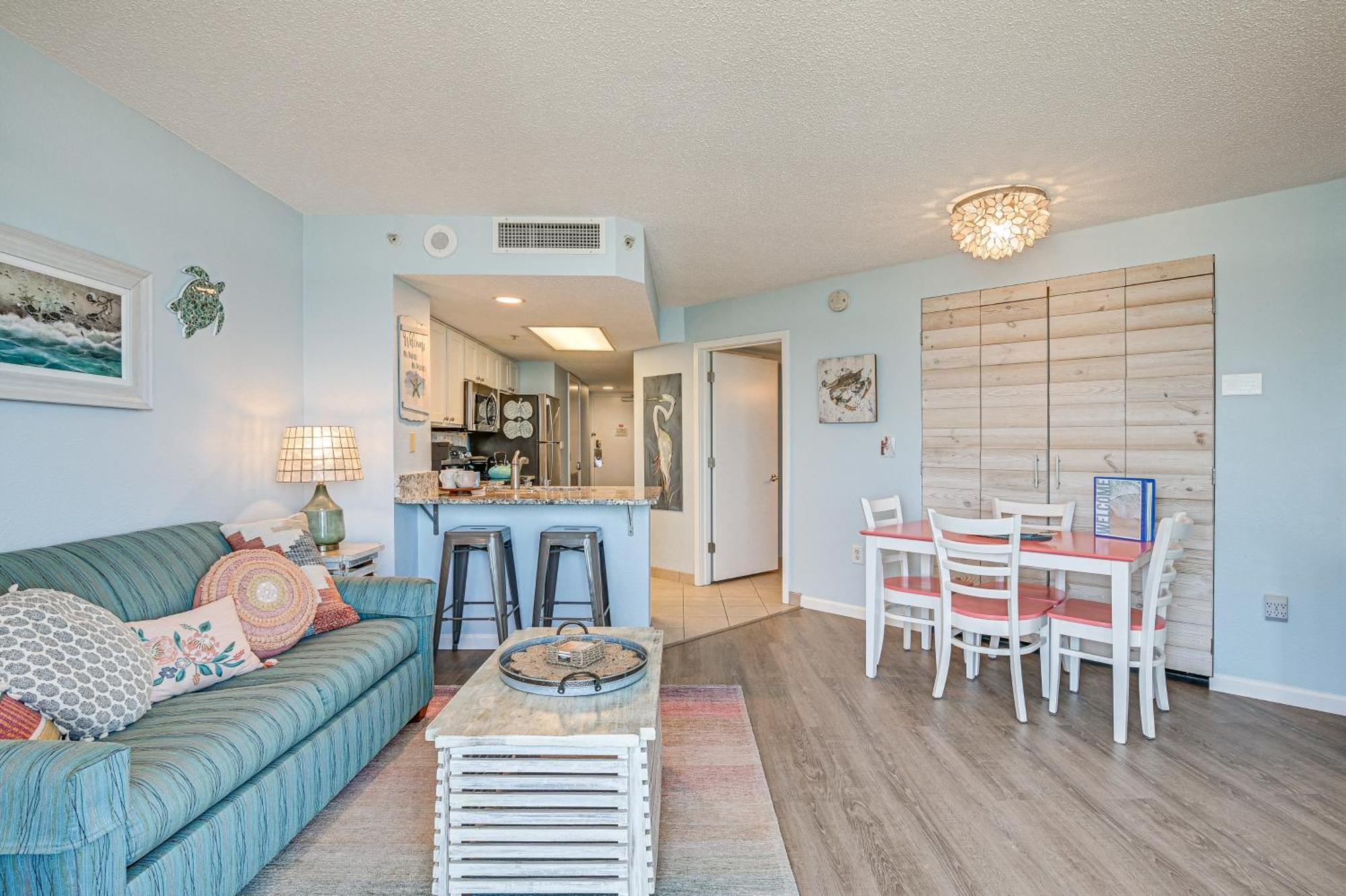 Beachy Condo With Pool Access And Steps To Boardwalk! Myrtle Beach Exterior photo
