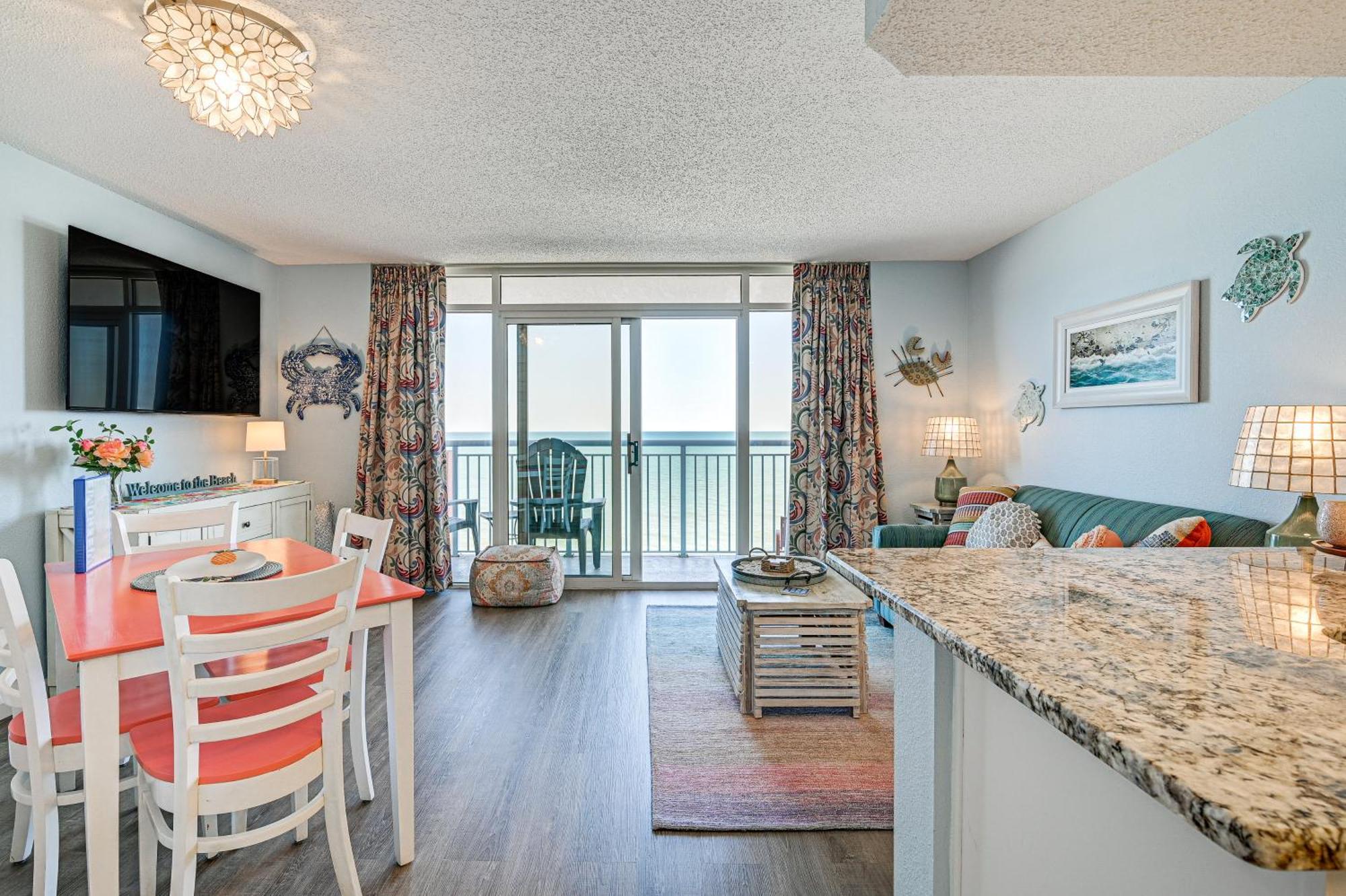 Beachy Condo With Pool Access And Steps To Boardwalk! Myrtle Beach Exterior photo