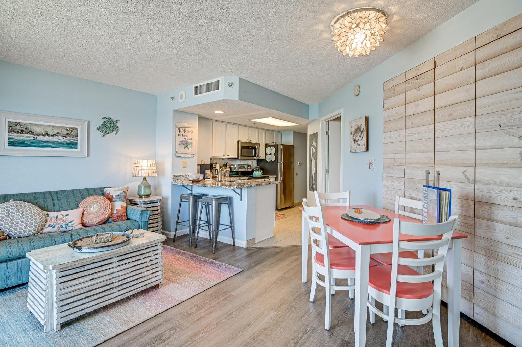 Beachy Condo With Pool Access And Steps To Boardwalk! Myrtle Beach Exterior photo